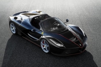 Ferrari обнародовала снимки открытой версии LaFerrari
