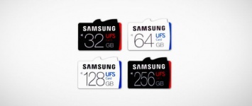 Samsung представила первые в мире карты памяти UFS со скоростью, как у SSD