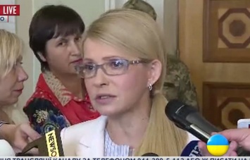 Тимошенко заявляет, что все силовые структуры готовы к репрессиям против оппозиции