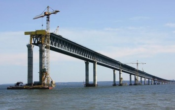 Сроки строительства Керченского моста передвинули на год