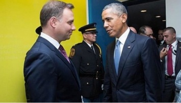 Обама поблагодарил Дуду за Украину