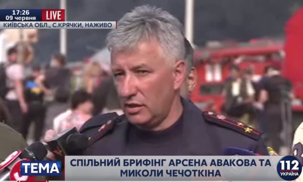 Чечеткин: Угрозы взрыва на нефтебазе сейчас нет, но потенциально может случиться все