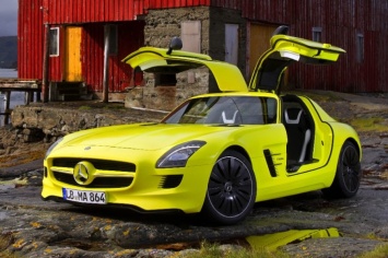 Mercedes представят новый электромобиль в Париже