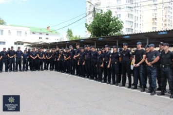 В Одессу прибыло 120 патрульных со всей Украины (ФОТО, ВИДЕО)
