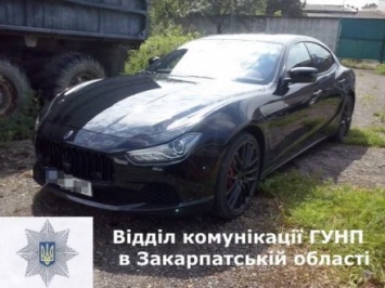 Похищенный в Чехии автомобиль нашли на Закарпатье