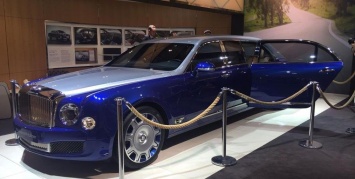 Bentley выпускает на рынок новую модель Mulsanne