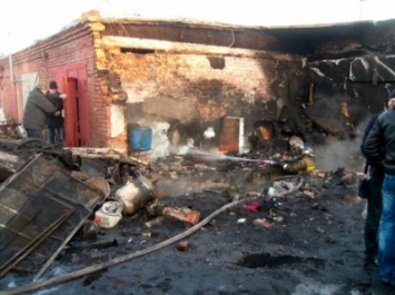 Ночью в Кемерове взорвался гараж