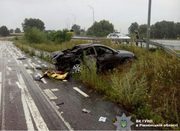На трассе Киев - Чоп произошло ДТП. Пятеро пострадавших