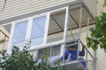 Харьковчан будут штрафовать за незаконное переоборудование балконов