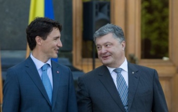 Порошенко поблагодарил Канаду за поддержку реформ и территориальной целостности Украины