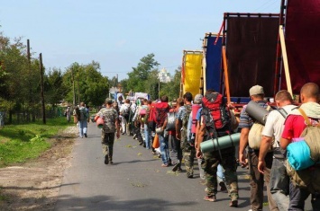 В Киев двигается отряд боевиков (фото)