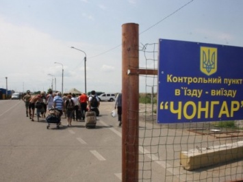 Движение автомобилей на границе с Крымом восстановлено