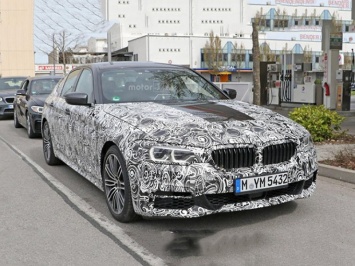 Новый BMW 5-серии представят в начале 2017 года