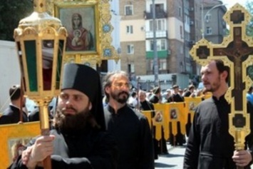 В Одессе прошел крестный ход православной церкви Московского патриархата (фото)