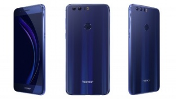 Компанией Huawei представлен новый смартфон Honor 8 со сдвоенной камерой