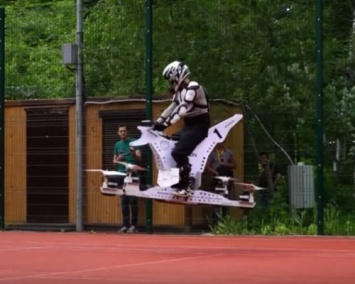В России создали летающий мотоцикл