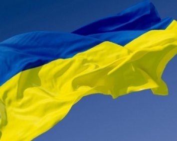 Первое поднятие национального флага в независимой Украине (ВИДЕО)