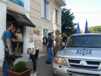 В Одессе 50 радикалов заблокировали поляков и представителей "Оппозиционного блока"
