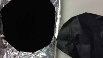 Вантаблэк - самый темный из когда-либо созданных материалов
