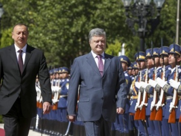 Началась встреча Президента Украины и Президента Азербайджана в формате "с глазу на глаз"