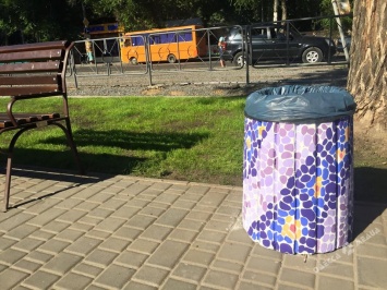 Одесские студенты украсили мозаикой 6-ю станцию Большого Фонтана (фото)