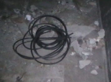 В Запорожье воров застали на краже кабелей "Укртелекома"