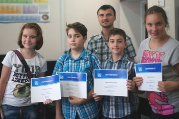 В летний период одесские школьники с особыми потребностями изучают компьютерные технологии