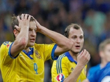 Сборная Украины ухудшила свою позицию в рейтинге ФИФА