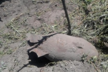 На Херсонщине нашли бомбу времен 2 мировой войны