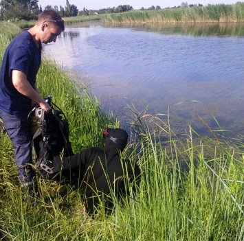 В Запорожской области утонули мальчик и его тетя