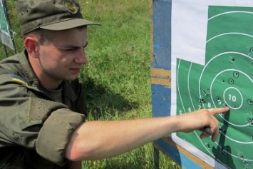 В Сумах состоялись первые стрельбы для новобранцев (ФОТО)
