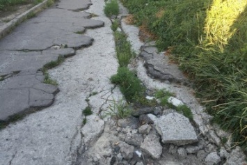 Дороги Днепра: ужасные ямы на "Победе" (ФОТО)