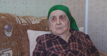 Крымской татарке из Алупки исполнилось 100 лет (ВИДЕО)