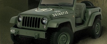 Концепт Wrangler 75th Salute чествует оригинальный военный Jeep