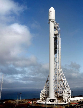 В США прошла успешная посадка первой ступени Falcon 9