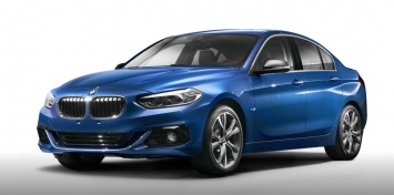 Представлен седан BMW 1 серии для Китая