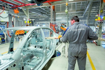 Калужский завод Volkswagen отправился на каникулы