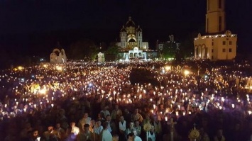 В Зарванице собрались 150 тысяч паломников греко-католиков из Украины и других стран