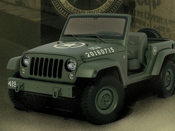 Jeep показал концепт Wrangler 75th Salute