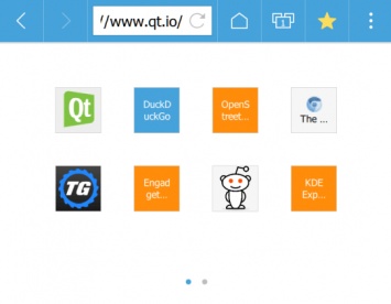Разработчики Qt представили мобильный web-браузер Qt WebBrowser