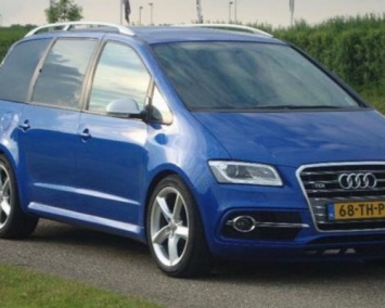 В Нидерландах продают минивэн Seat, переделанный в Audi
