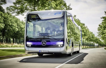 Mercedes-Benz представила беспилотный автобус будущего