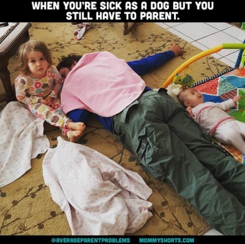 Известный блогер показывает, каково это быть родителем. Смешно и до боли знакомо!