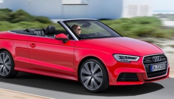 Audi объявила российские цены на обновленное купе A3 Cabriolet