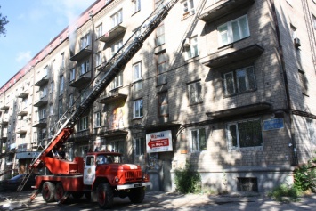 Пожар в запорожском общежитии: эвакуировано 30 человек