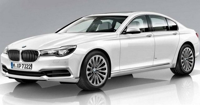 BMW показали публике тизерные фото 7-series 2016