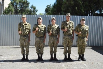 Одесский пограничный отряд принял очередных срочников (фото)