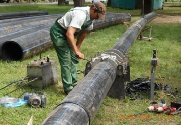 В Днепре реконструируют канализационный коллектор по пр. Яворницкого
