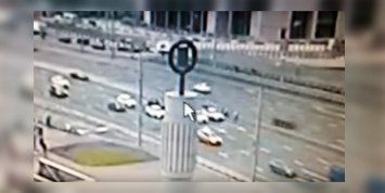 Появилось видео смертельного ДТП с автомобилем Минобороны