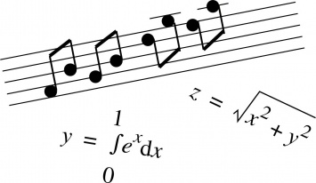При помощи математики можно создать красивую музыку